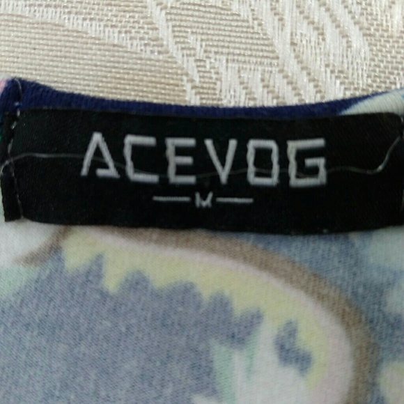 Ace VOG size M Paisley multicolor sleeveless dress - Picture 2 of 6